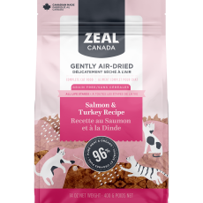 Zeal Gently Air-Dried Salmon and Turkey for Cats 貓用三文魚火雞配方風乾 14oz X4