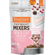 Instinct Freeze-Dried Raw Boost Mixers Grain-Free Skin & Coat Health Recipe Cat Food Topper貓用 皮膚和毛髮健康配方Mixer 5.5oz