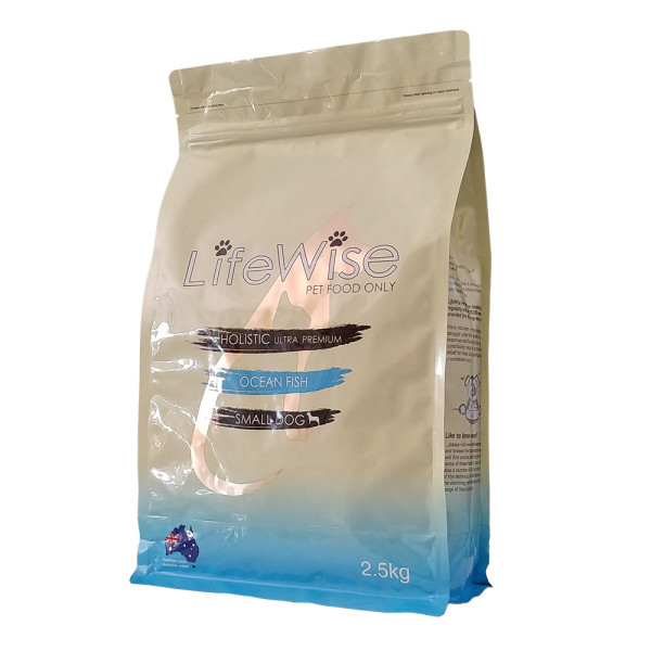 Life Wise OCEAN FISH SMALL BITES with rice for dogs  吞拿魚,羊肉,米和蔬菜(細粒)狗糧配方 9kg