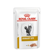 Royal Canin Feline Urinary S/O - Pouch (Loaf ) Pouch 貓隻泌尿道處方濕糧(肉塊) 85g X12包