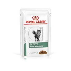 Royal Canin Feline Satiety Weight Management Pouch 獸醫處方飽肚感體重管理貓濕糧 85g X12包