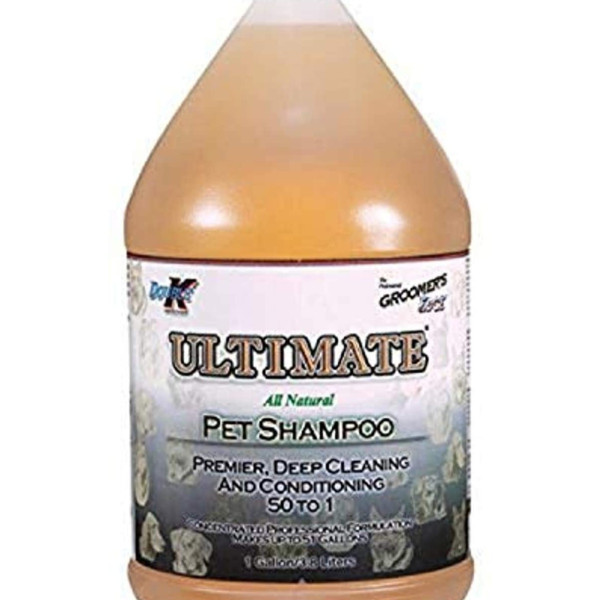 Double K Ultimate® Pet Shampoo 光澤優質洗毛液 1 加侖