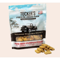 Tucker's Pork-Beef-Pumpkin Complete and Balanced Freeze-Dried Diets for Dogs 脫水凍乾豚肉+牛肉+南瓜配方 14oz