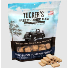 Tucker's Pork-Bison-Pumpkin Complete and Balanced Freeze-Dried Diets for Dogs 脫水凍乾豚肉+野牛+南瓜配方 14oz