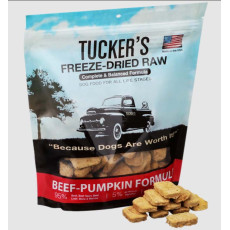 Tucker's Beef-Pumpkin Complete and Balanced Freeze-Dried Diets for Dogs 脫水凍乾牛肉+南瓜配方 14oz