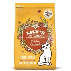 LILY’S KITCHEN Chicken Casserole Dry Cat Food 無穀物滋味雞肉餐 貓用 2KG
