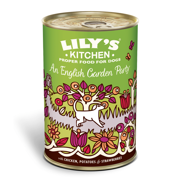 LILY'S KITCHEN An English Garden Party Dog Wet Food 英式雞肉派對 犬用主食罐 400g