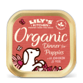 LILY'S KITCHEN Organic Dinner Supper Wet Food for Dogs 有機幼犬鷄肉特餐 幼犬用  (150g)