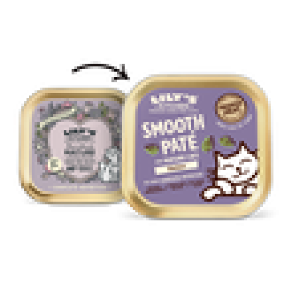 LILY'S KITCHEN Mature Cats Chicken Paté Grain Free Wet Cat Food Tray老貓雞肉無穀物專用餐盒 85gX6