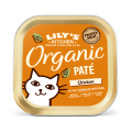 LILY'S KITCHEN Organic Chicken Paté Cat Wet Food 貓主食罐 - 有機天然雞肉常餐 (85g)