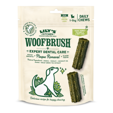 LILY'S KITCHEN Woofbrush Dental Chew - Mini Dog Treats  汪汪潔齒棒 - 迷你 10支裝 (10 x 13g)