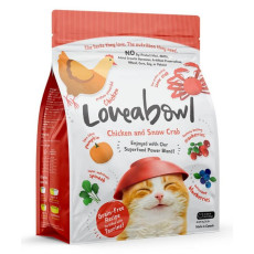 LOVEABOWL Chicken ad Snow Crab All Life Stages Grain Free Cat Dry Food 無穀物全貓糧 - 雪蟹雞肉海陸配方 1kg