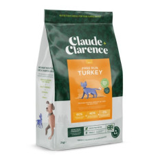 Claude + Clarence Grain Free Cat Food - Free Run Turkey - 無穀物貓乾糧 - 放養火雞 2kg
