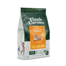 Claude + Clarence Grain Free Puppy Food - Free Run Chicken Turkey Salmon - 無穀物幼犬乾糧 - 放養雞肉火鷄三文魚 2kg