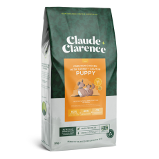 Claude + Clarence Grain Free Puppy Food - Free Run Chicken Turkey Salmon - 無穀物幼犬乾糧 - 放養雞肉火鷄三文魚 12kg