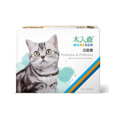 Moreson 木入森 Probiotics & Prebiotics For Cats 貓咪活菌寶 益生菌30包