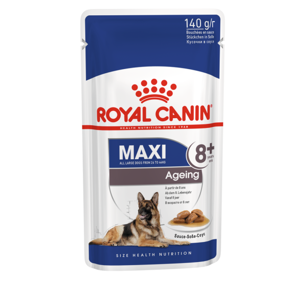 Royal Canin Wet Maxi Ageing 8+ (Gravy) 大型老犬8+營養主食濕糧（肉汁)140g 