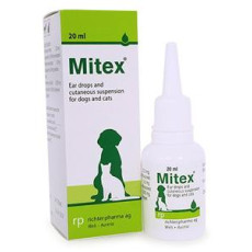 Mitex Ear drops and cutaneous suspension消炎/殺耳蝨耳油 20ml