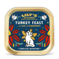 LILY'S KITCHEN Christmas Turkey & Ham Feast 聖誕限定精選 火雞聖誕盛宴85g