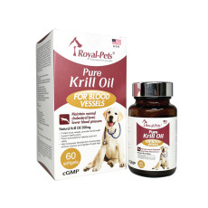 Royal-Pets Pure Krill Oil For Dogs 純正磷蝦油丸 60粒軟膠囊