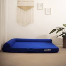 Animalkind Orthopaedic Pet Bed With L-Shaped Pillow (Royal Blue) L 形枕頭專業護脊寵物床(寶藍色) Medium