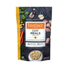 Instinct Raw Freeze-Dried Meals Cage-Free Chicken Recipe For Dogs 本能凍乾生肉主食糧走地雞成犬配方 25oz X4
