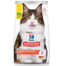 Hill's Feline Adult Perfect Digestion Chicken, Barley & Whole Oats Recipe 成貓 完美消化 雞肉、大麥及全燕麥 3.5lbs