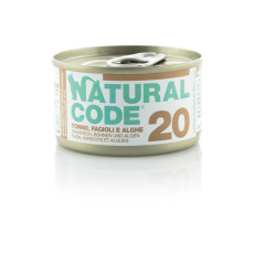 Natural Code Tuna , Beans & Seaweed Cat Can Food吞拿魚豆海藻貓罐頭 85g X24