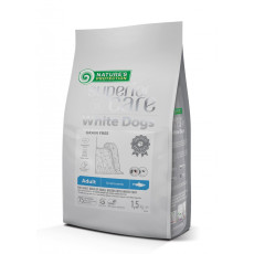 Nature's Protection Superior Care White Dog Grain Free With Herring small adult dog 去淚痕美毛配方(鯡魚) 狗糧 1.5kg