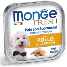 Monge Paté and Chunkies Pollo With Chicken Dog Wet Food 雞肉狗濕糧餐盒 100g