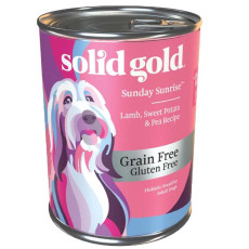 Solid Gold Sunday Sunrise Grain Free With Lamb, Sweet Potato & Pea Recipe Dog Wet Food 無穀物羊肉狗罐頭 13.2oz