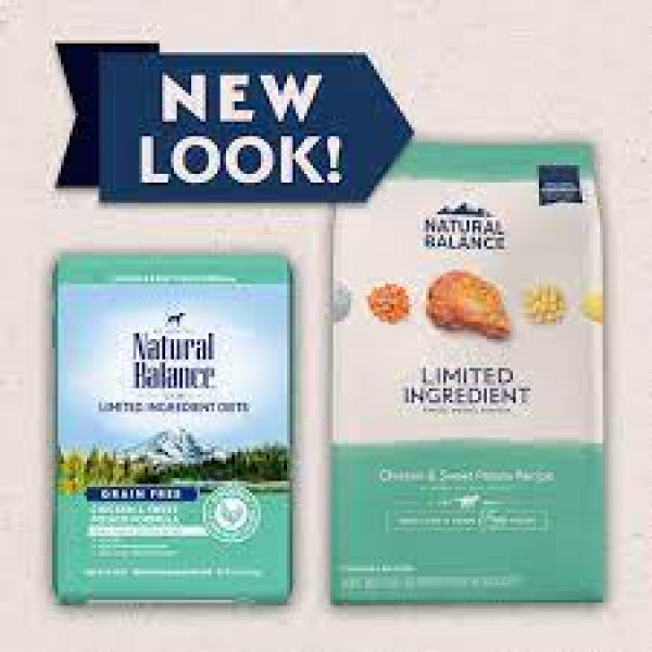 Natural Balance Grain Free Chicken & Sweet Potato Recipe For Dogs 雞肉甜薯成犬糧 4lbs