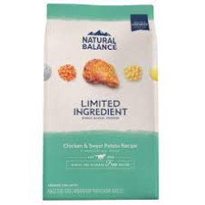 Natural Balance Grain Free Chicken & Sweet Potato Recipe For Dogs 雞肉甜薯成犬糧 24lbs