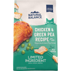 Natural Balance Grain Free Chicken & Green Pea Formula For Cats 雞肉成貓糧 4lbs
