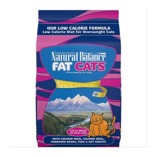 Natural Balance Fat Cats Chicken Meal & Salmon Meal Recipe For Cats 肥貓糧 6lbs