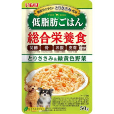 Inaba Low Fat Chicken & Vegetable Pouch For Dogs 低脂配方狗用濕糧 雞肉+野菜 50g