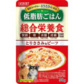 Inaba Low Fat Chicken & Beef Pouch For Dogs 低脂配方狗用濕糧雞+牛 50g X16