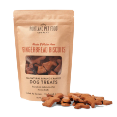Portland Pet Food Grain & Gluten Free Gingerbread Biscuits Dog Treats 犬用無穀物無麩質薑餅餅乾 5oz  X4