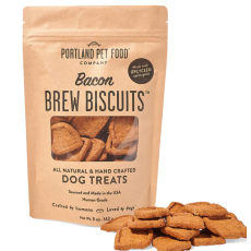 Portland Pet Food Brew Biscuit with Bacon Dog Treats犬用煙肉釀造餅乾 5oz  