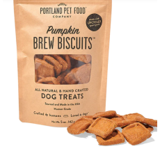Portland Pet Food Brew Biscuit with Pumpkin Dog Treats犬用南瓜釀造餅乾 5oz  