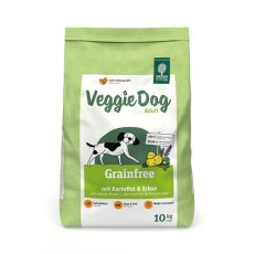 Green Pet Food Insect Dog For Veggie Grainfree with Potato & Pea 蟲制無穀物配馬鈴薯和豌豆99.99% 純素狗糧 10kg