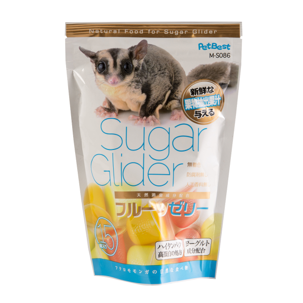 Pet Best Fruit Jelly For Hamster &Sugar Glider 蜜袋鼯專用水果優格果凍 15粒/包