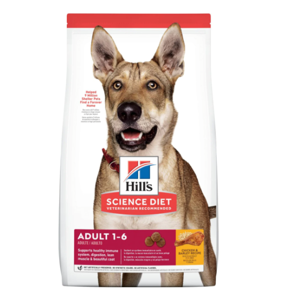 Hill's Adult Advanced Fitness Original Bite Chicken For Dogs 成犬優質健康雞肉配方（標準粒）15lbs