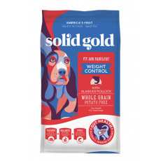 Solid Gold Fit and Fabulous With Alaskan Pollock Weight Control For Dogs (鱈魚低卡) 體重管理乾狗糧 24lbs