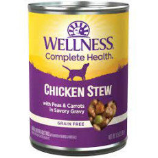 Wellness Grain Free Chicken Stew with Peas & Carrots Wet Food For Dogs 無穀物鮮汁燴雞狗罐頭 12.5oz X 12 罐