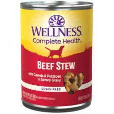 Wellness Beef Stew Grain Free Beef with Carrots & Potatoes Wet Food For Dogs 無穀物原汁牛柳狗罐頭 12.5oz X 12 罐