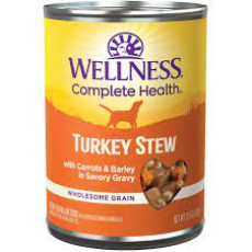 Wellness Grain Free Turkey Stew with Barley & Carrots Wet Food For Dogs 無穀物火雞薏米甘筍狗罐頭 12.5oz