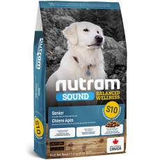 Nutram S10 Sound Balanced Wellness® Senior Natural Dog Food 高齡犬(雞肉燕麥)  2kg 