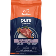 Canidae Grain Free Pure Real Bison, Limited Ingredient REAL Bison (Pure Land ) For Dogs 無穀物草原配方狗糧 10 lbs