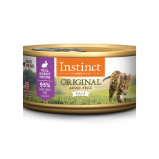Instinct Grain Free Rabbit Formula Canned For Cats 本能無穀物兔肉貓罐頭 5.5oz